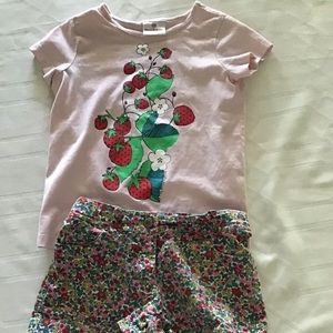 Hanna Andersson Top and Mini Boden Size 8
